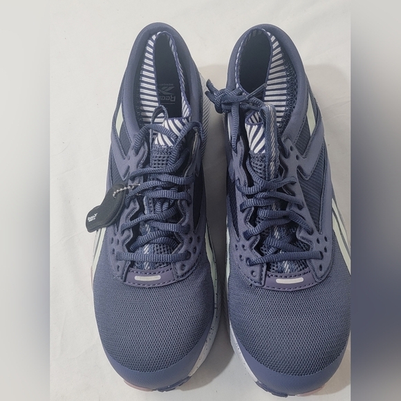 Reebok HITT TR Navy White Pink Womens Composite Toe Work Shoes Size 11.5 - Picture 8 of 12